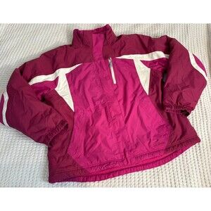 LL Bean womens Xlarge Jacket coat Pink No hood